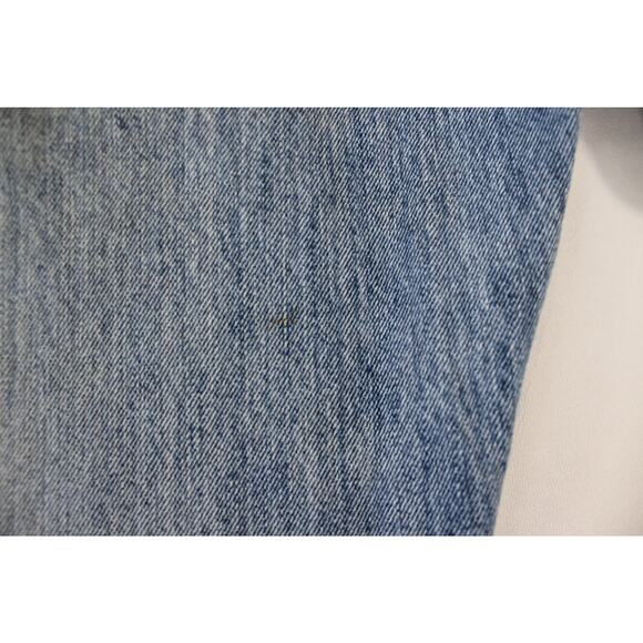 Levi’s 501 Button Fly Jeans Men’s 33x29 Light Wash Straight Fit Haiti - Picture 6 of 15